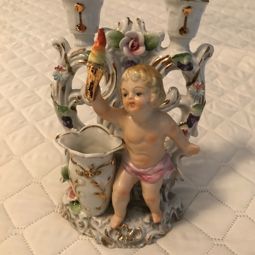 Antique Candle Holder